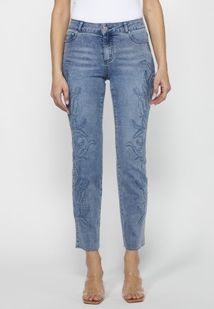 Koroshi Slim fit jeans - azul cl   light blue