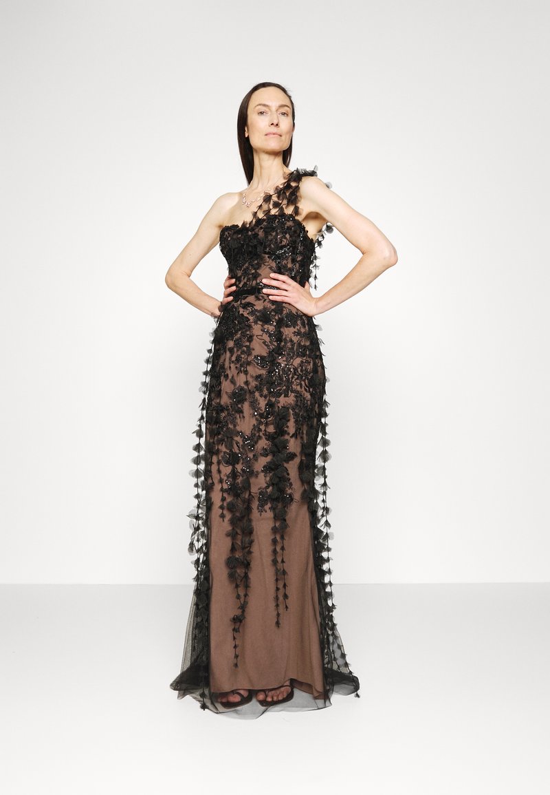 Marchesa Vestido fiesta - black/negro Zalando.es