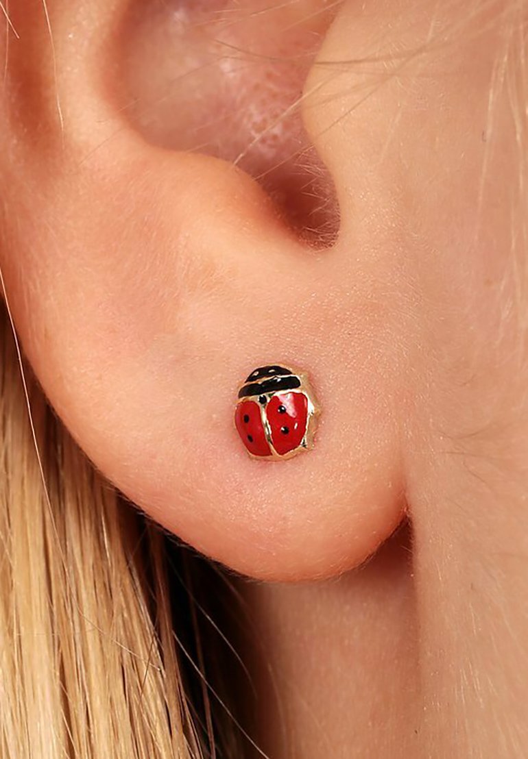 FAVS LITTLE FRIENDS Boucles d'oreilles - gelbgoldfarben