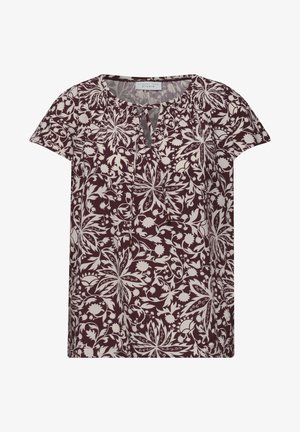 Street One Studio, DROPPED SHOULDER BLUSENSHIRT MIT BÄNDERN - Camicetta - very berry