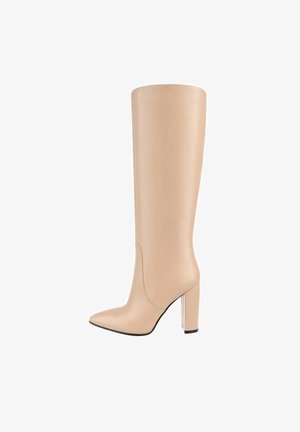 AZZANELLO - Stivali con i tacchi - beige