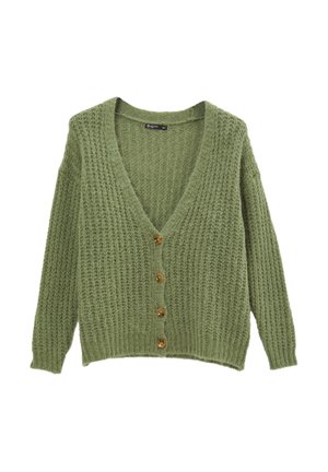 Cardigan - verde militare