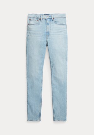 Polo Ralph Lauren HIGH-RISE SUPER-SLIM JEAN - Aptempti džinsai - dulah wash