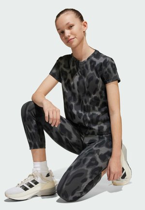 FUTURE ICON 7/8 KIDS - Legging (type pantalon) - grey five carbon black black