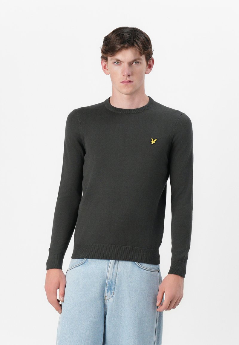 Lyle & Scott Trui donkergroen