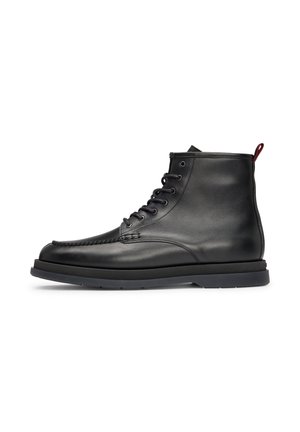 Bottines à lacets - black