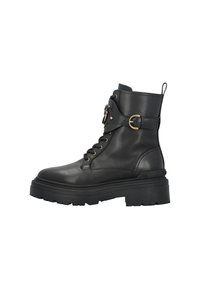 MIA - Bottines à lacets - limo black