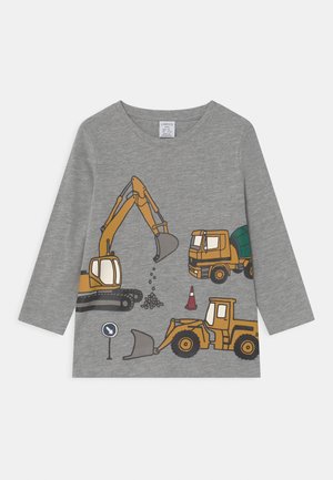 MINI VEHICLES PLACED PRINT - Maglietta a manica lunga - grey melange