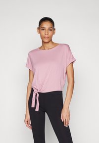 ONLY Play ONPJAB LIFE KNOT TEE - Trükipildiga T-särk - lilas