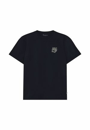 KnowledgeCotton Apparel, SOS REGENERATIVE - Тениска с щампа - night sky