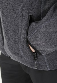 Whistler SAMPTON - Fleecejacka - 1011 dark grey melange