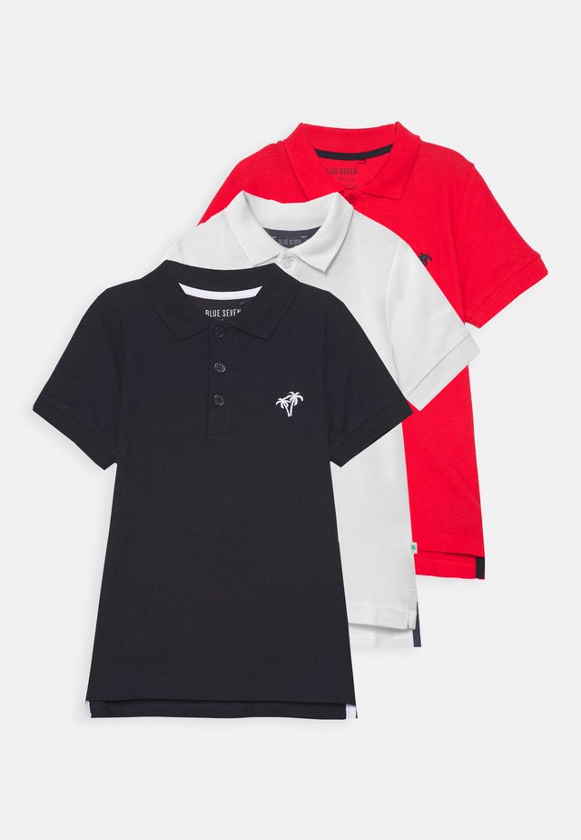 SMALL BOYS BASIC 3 PACK - Pikeepaita - weiß