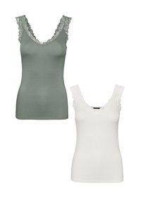 Unselected, weiß-grün