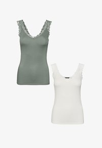 Unselected, weiß-grün