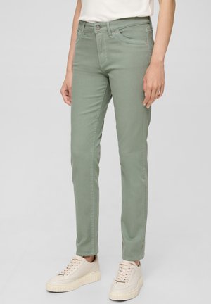 Jean slim - salbeigrün