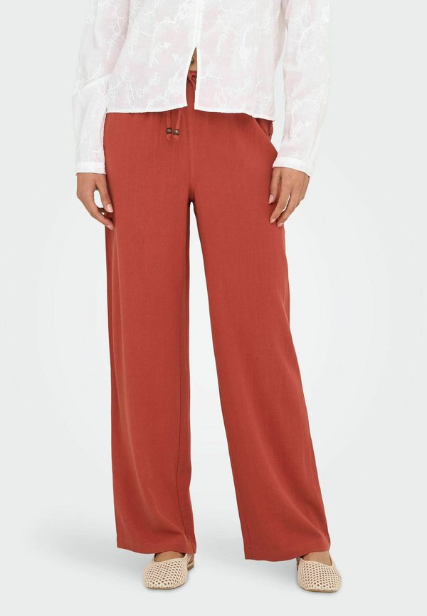 GERADE GESCHNITTEN MITTLERE TAILLE  - Stoffhose - bossa nova