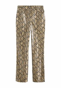 STRAIGHT LEG-REGULAR FIT - Pantalones - snake print