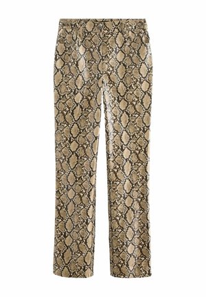 STRAIGHT LEG-REGULAR FIT - Broek - snake print