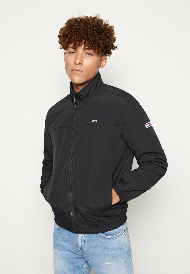 Tommy Jeans ESSENTIAL PADDED JACKET Light jacket black Zalando.ie