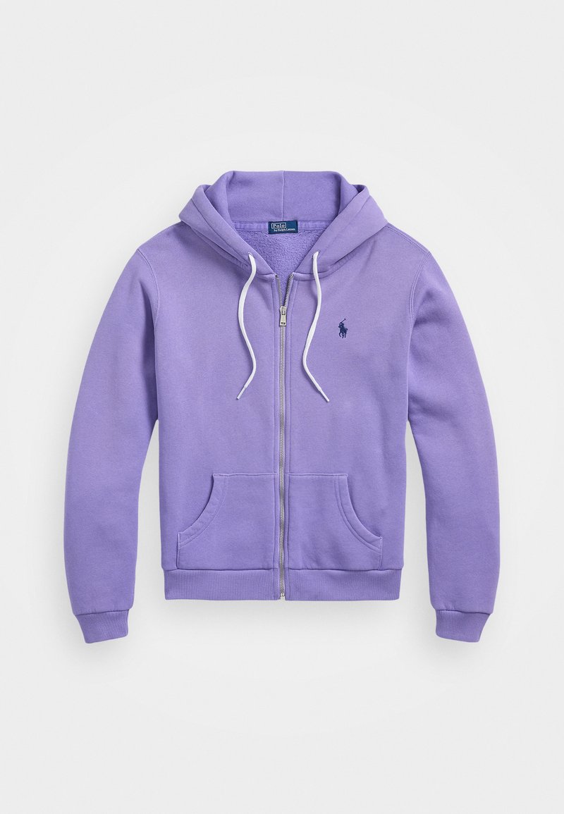 Polo Ralph Lauren FLEECE FULL ZIP HOODIE - Tröja med dragkedja - hyacinth