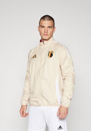 BELGIUM RBFA ANTHEM JACKET - Pelipaita - burgundy/sand strata