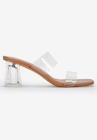TRANSPARENTE - Sandalias - transparente