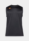Top - black/neon coral
