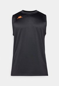 Top - black/neon coral