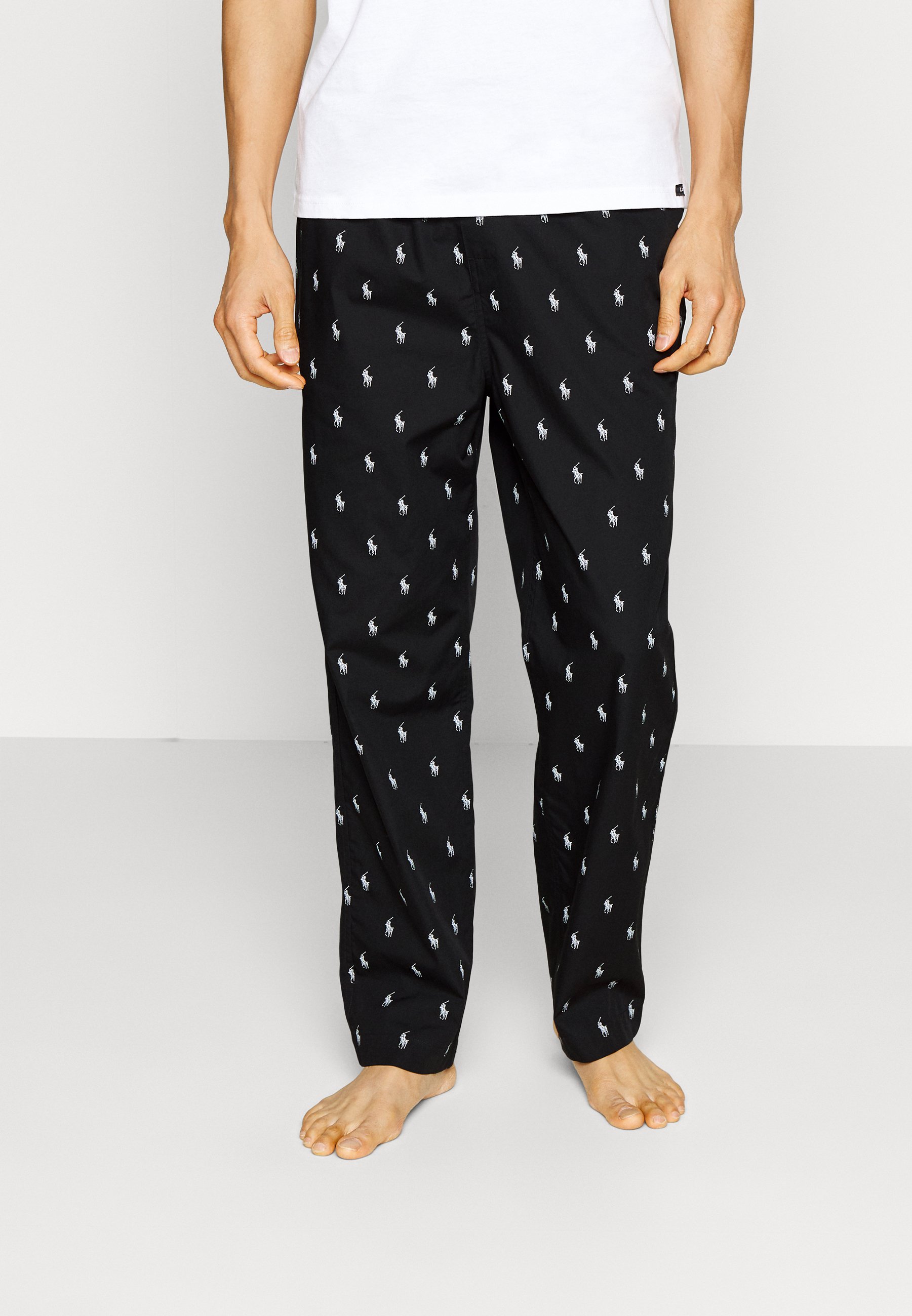 Polo Ralph Lauren PANT SLEEP BOTTOM - Pyjama bottoms - black - Zalando