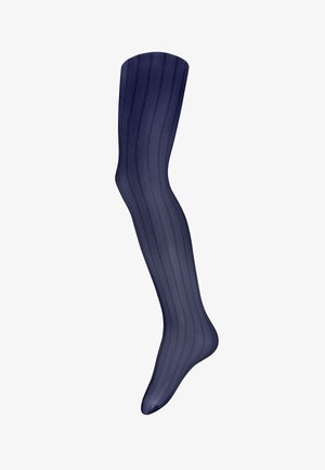 Ewers, Overkneestrümpfe - navy