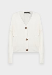 VMLEA V NECK CARDIGAN - Kardiganas - cloud dancer