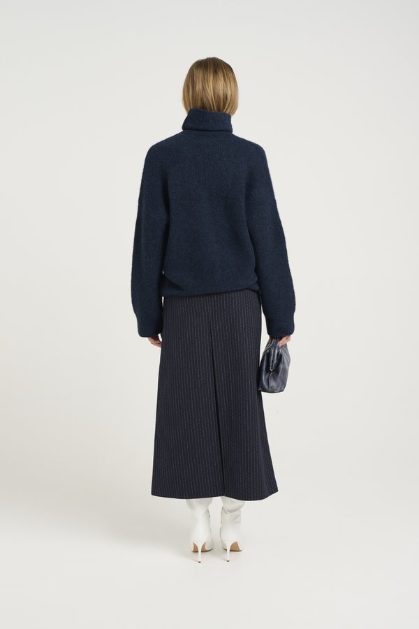 ALPHA ROLLNECK - Jumper - indigo4