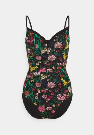 FLOWERS SWIMSUIT - Uimapuku - night