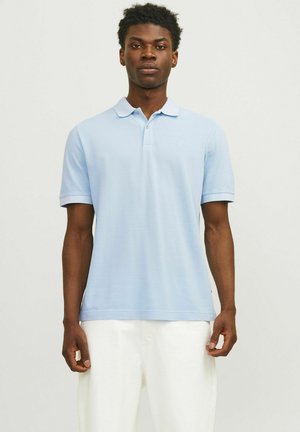 Jack & Jones PREMIUM EINFARBIG   - Polo - cerulean