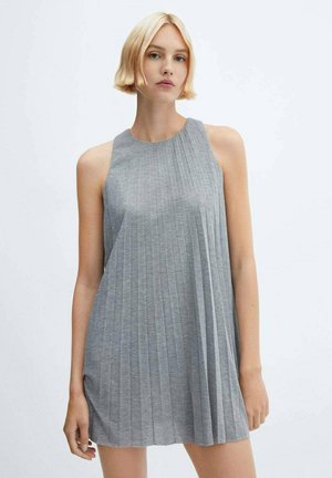 SARA H - Jurk - mottled light grey