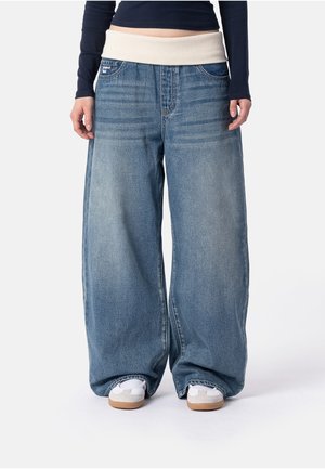 Project Blue, FOLDED RIB WIDE - Pernera ancha - fresh blue