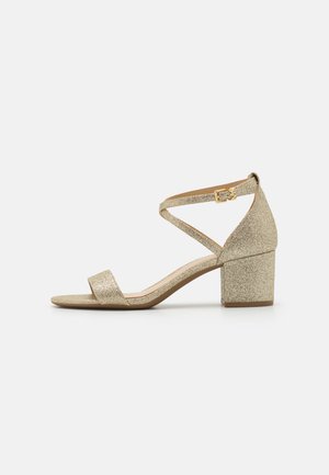 SERENA FLEX - Riemensandalette - pale gold