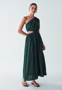 ST MRLO AMILE MIDI - Denní šaty - emerald