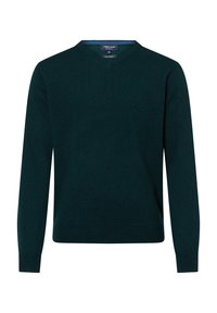 Andrew James Strickpullover - tanne