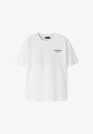 LMTD, T-SHIRT LOOSE FIT UNISEX - T-shirt con stampa - bright white