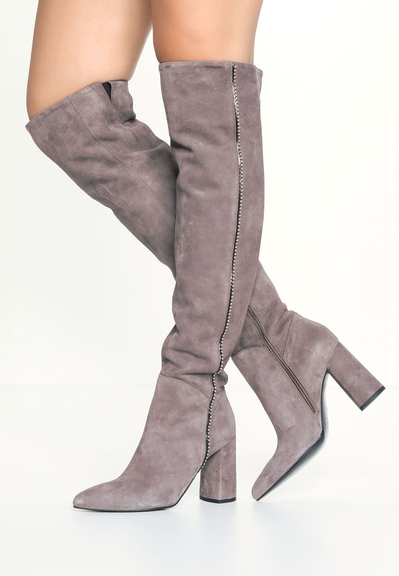 MAI PIÙ SENZA Botas de tacón - grey