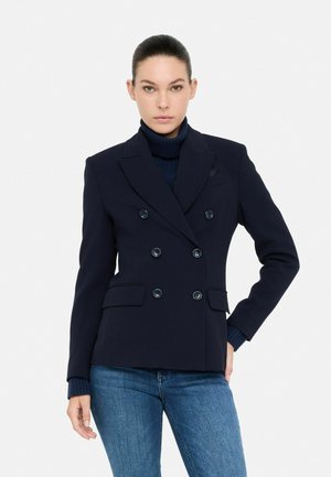 DOUBLE-BREASTED  - Blazer - dark blue