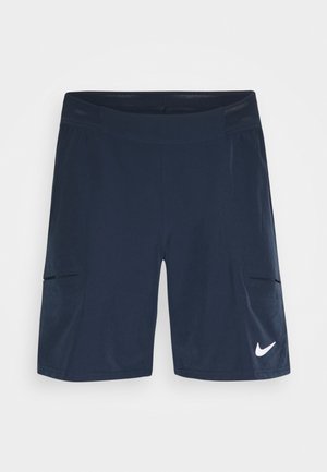 SHORT - Sports shorts - obsidian/white