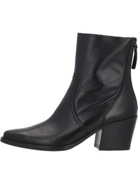 Bottines de cowboy / motard - classic calf black