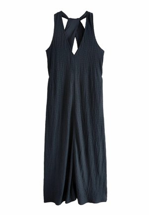 Next V NECK TEXTURED REGULAR FIT - Dzsörzéruha - navy