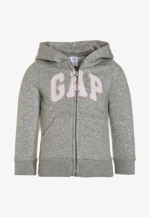 TODDLER GIRL LOGO - Felpa con zip - heathergrey