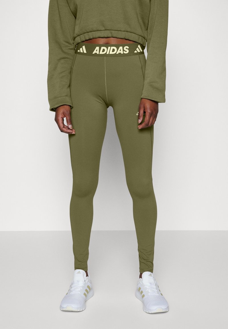 adidas Performance Punčochy - khaki