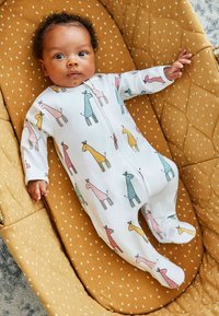 JoJo Maman Bébé Dupačky na spaní - white