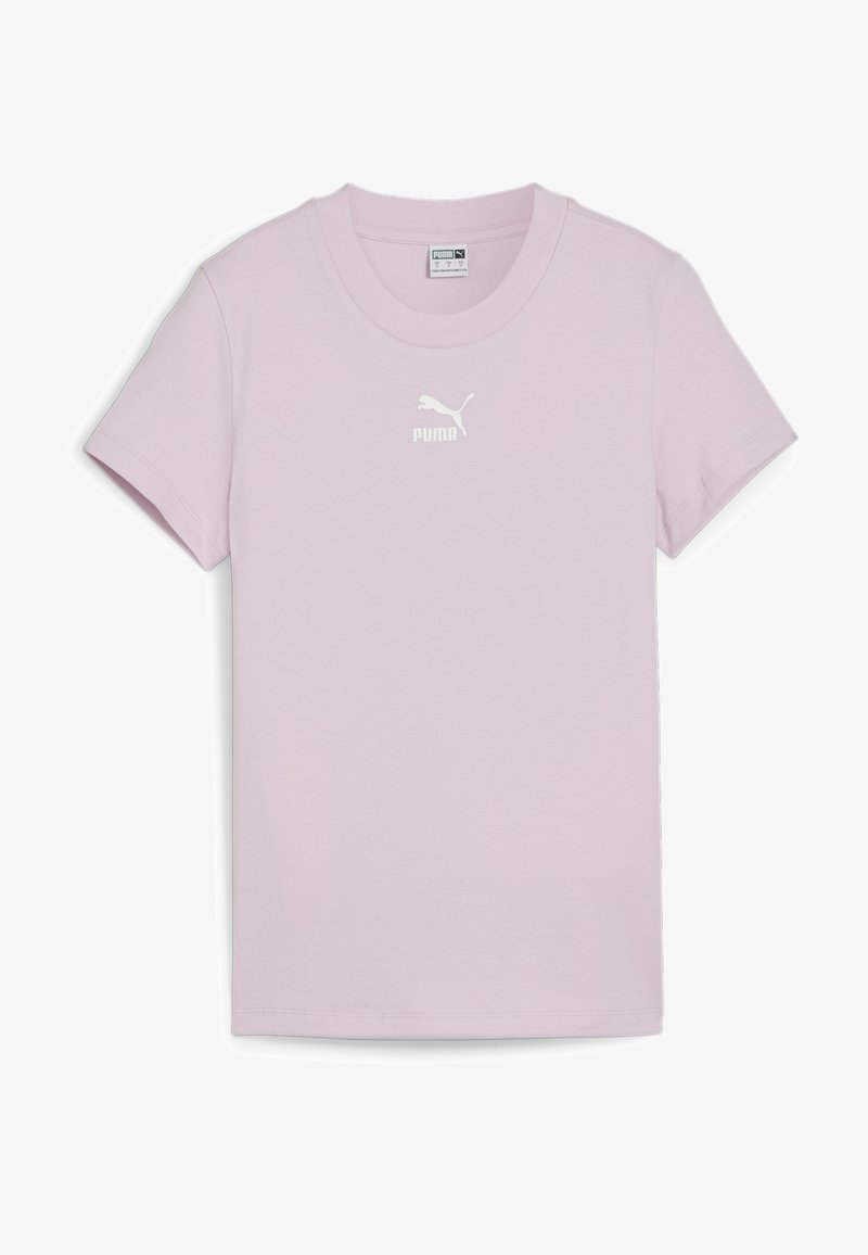 Puma CLASSICS SLIM - T-shirt basic - grape mist
