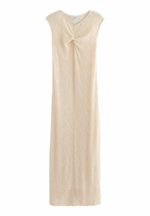 TWIST FRONT SLEEVELESS TEXTURED REGULAR FIT - Jerseykleid - ecru
